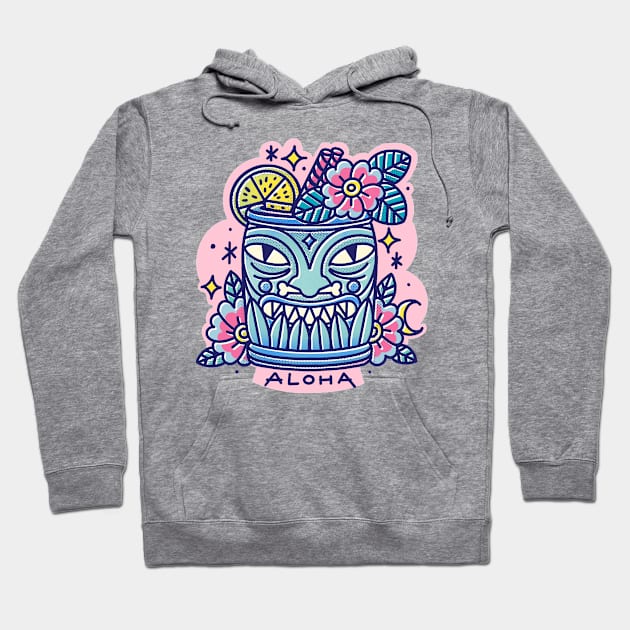 Tiki brew Hoodie by Paolavk